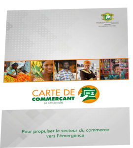 Catalogue carte de commerçant ci